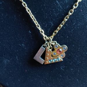 LOUIS VUITTON pandan love letters necklace